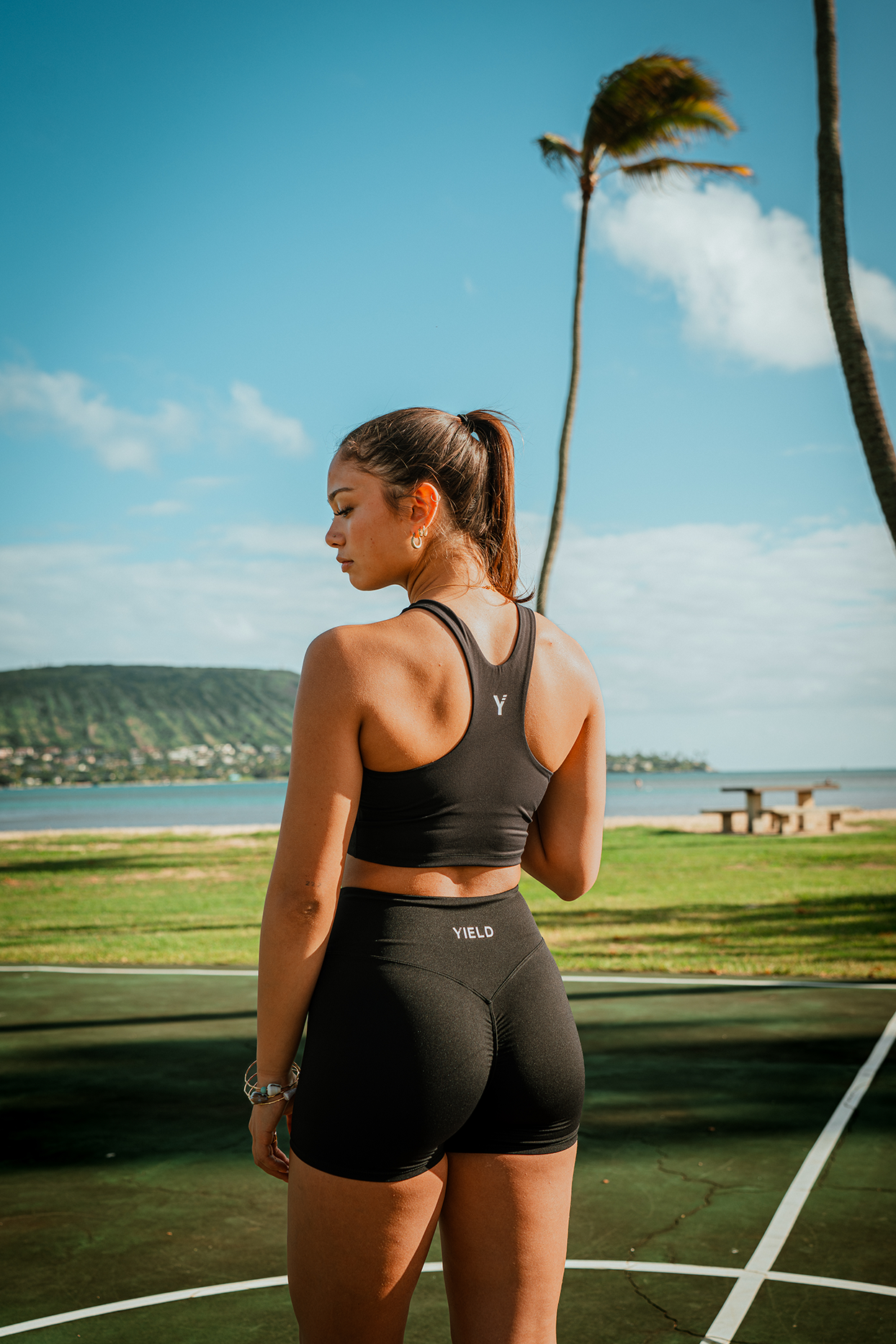 High Neck Sports Bra