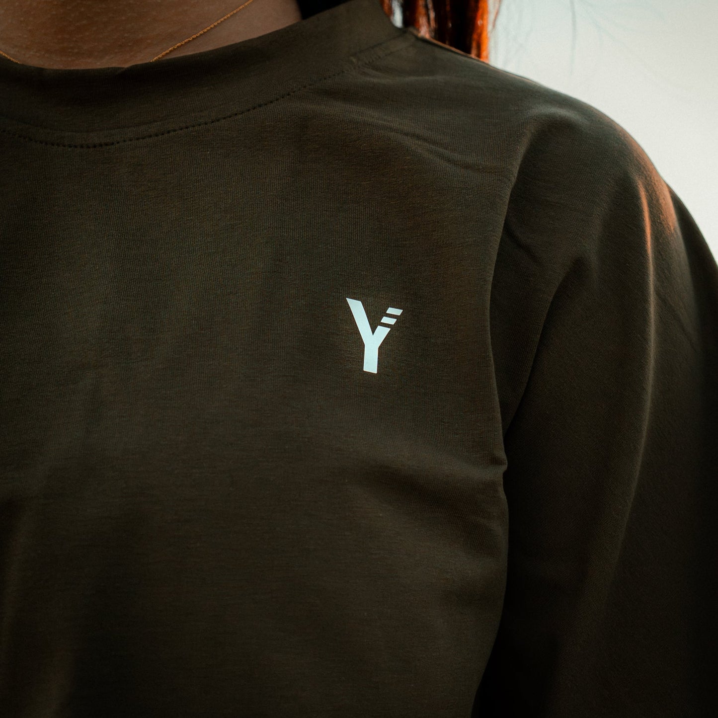 Long Sleeve Crop Tee (Oversized)