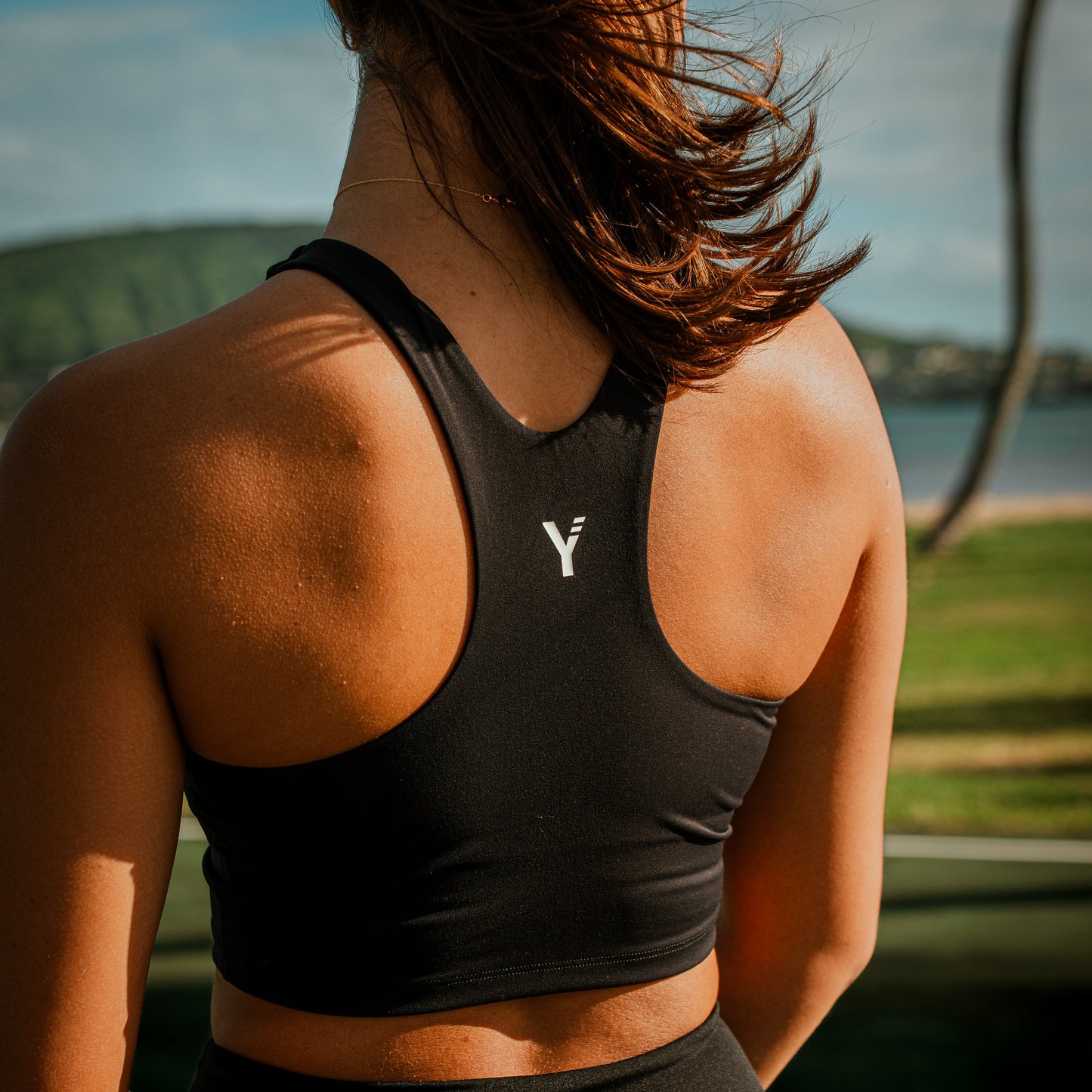 High Neck Sports Bra