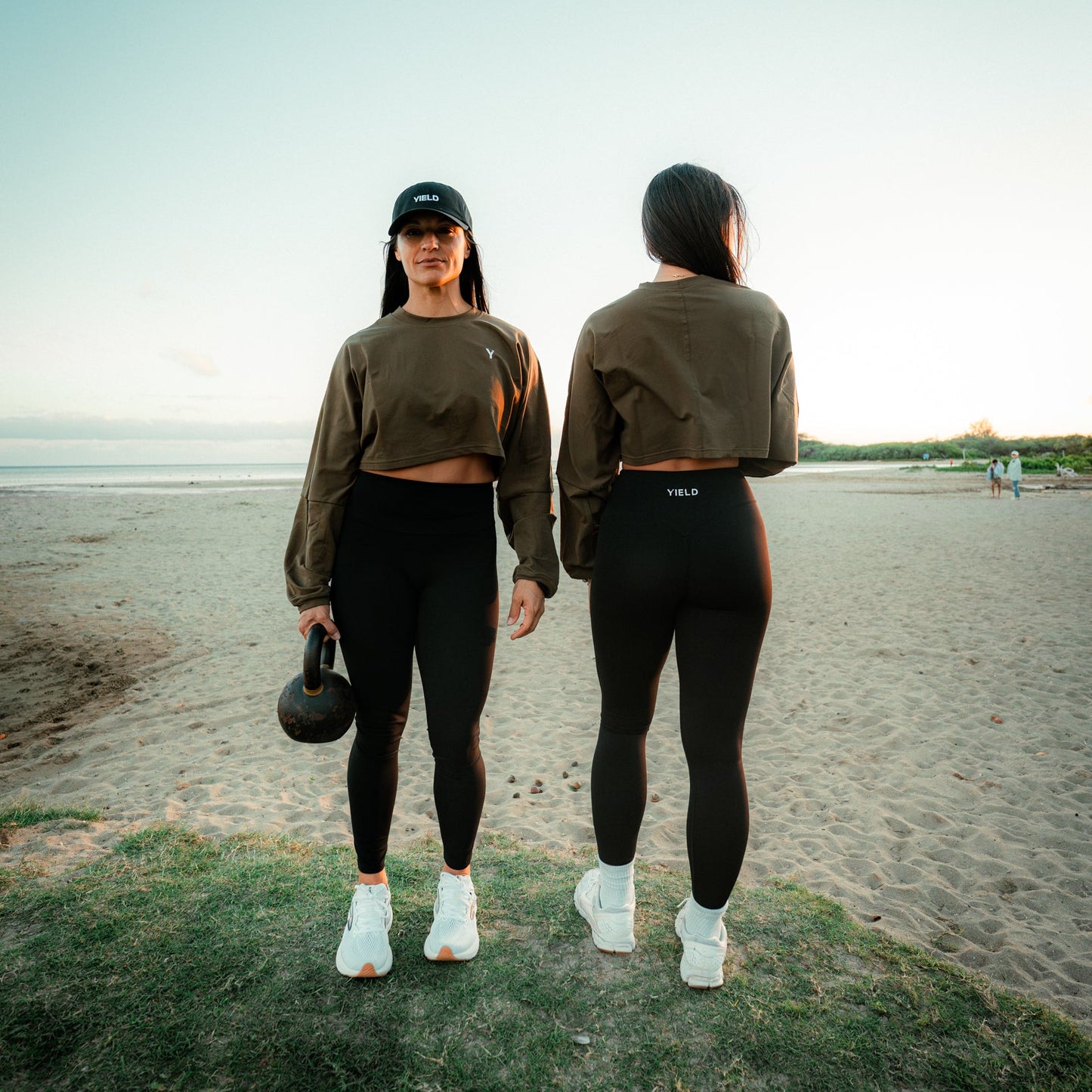 Long Sleeve Crop Tee (Oversized)