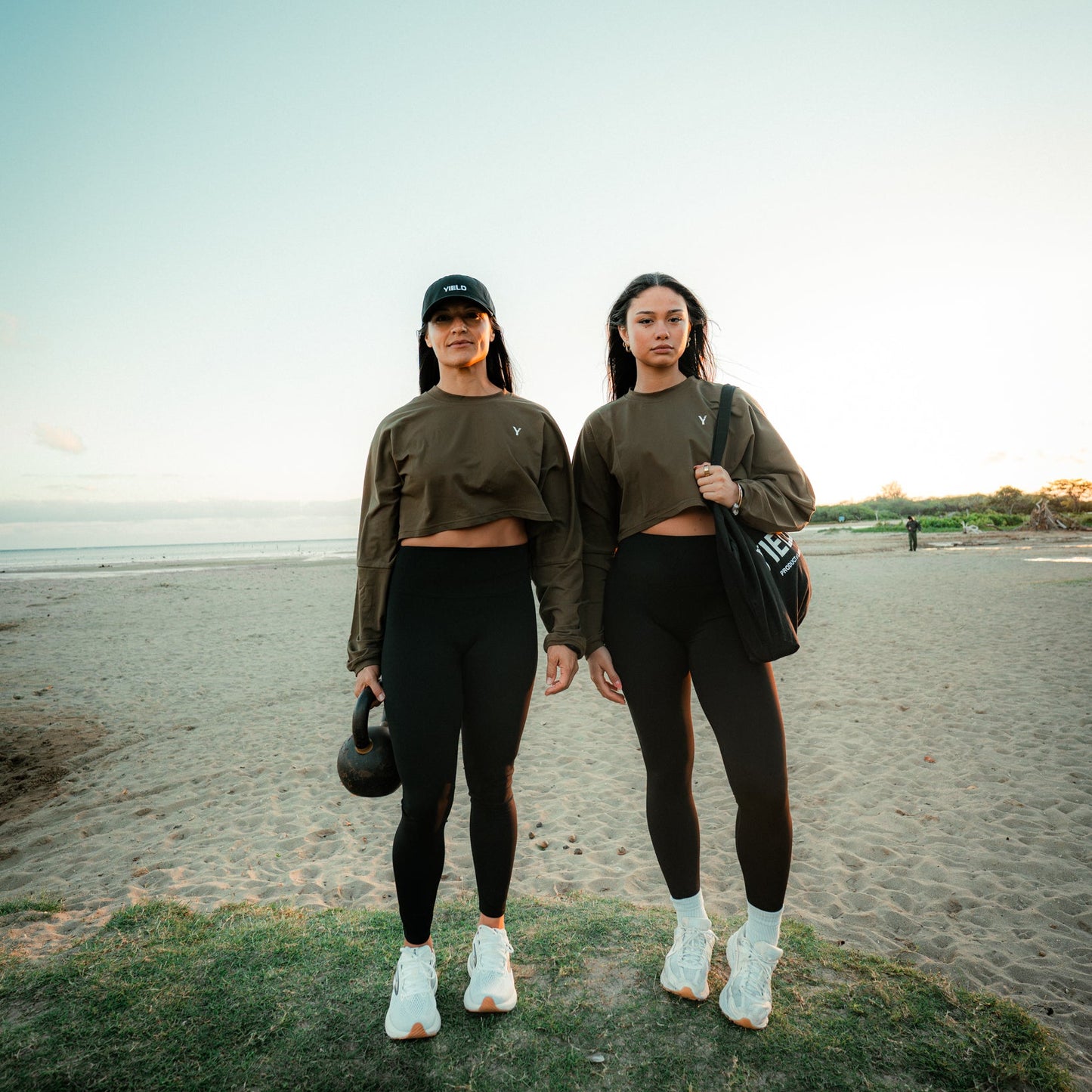 Long Sleeve Crop Tee (Oversized)